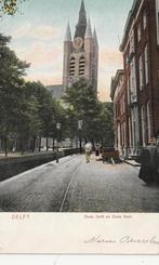 Delft, Oude Delft en Oude Kerk, Ophalen of Verzenden, 1920 tot 1940, Ongelopen, Zuid-Holland