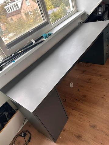 Los Bureaublad ikea Lagkapten 200x60 cm grijs beschikbaar voor biedingen