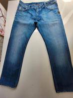ZGAN CLASSIC G STAR RAW ATTACC LOW STRAIGHT JEANS SIZE 38/32, Ophalen of Verzenden, Zo goed als nieuw, Blauw, W36 - W38 (confectie 52/54)