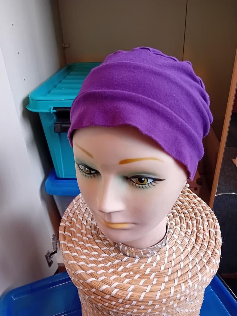 Opruiming chemo mutsje, Kleding | Dames, Mutsen, Sjaals en Handschoenen, Gedragen, Muts, Ophalen of Verzenden