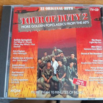 Tour of duty 2 cd in nieuwstaat 