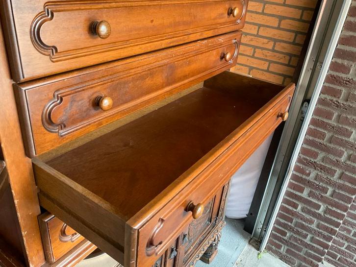 Kastje met 4 laden, Huis en Inrichting, Kasten | Dressoirs, Gebruikt, 50 tot 100 cm, 25 tot 50 cm, Met lade(s), Overige houtsoorten