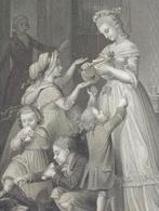 Goethe oude gravure Werthers Leiden, Verzenden