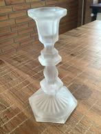 Kandelaar geperst glas, Antiek en Kunst, Ophalen of Verzenden, Glas