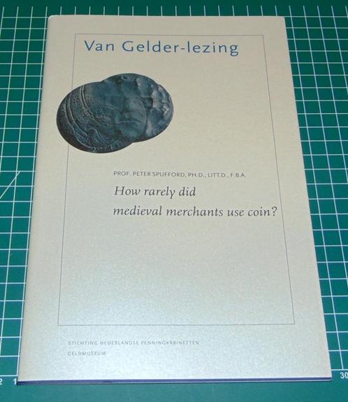 How rarely did medieval merchants use coin? - P. Spufford, Postzegels en Munten, Munten en Bankbiljetten | Toebehoren, Overige typen