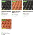 € 18,50 per m2  Gebakken dakpannen: OVH natuurrood, Doe-het-zelf en Verbouw, Dakpannen en Dakbedekking, Niet ingevuld, Steen of Klei