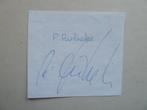 Handtekening. Peter.Lubecke. Ajax, Ophalen of Verzenden, Zo goed als nieuw, Ajax, Overige typen