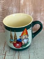 Kerstmis mok Kabouter Keulen. Mohaba glas. 2008. Groen geel., Ophalen, Zo goed als nieuw