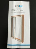 Unilux voorzet (schuif) raam plisse hor 90,5x138,5 cm, 80 tot 100 cm, Overige typen, Minder dan 200 cm, Ophalen of Verzenden