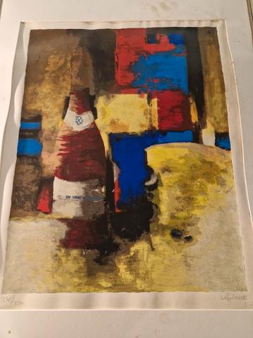 Gelimiteerde art print Hans van Horck 245/250 zeefdruk  beschikbaar voor biedingen