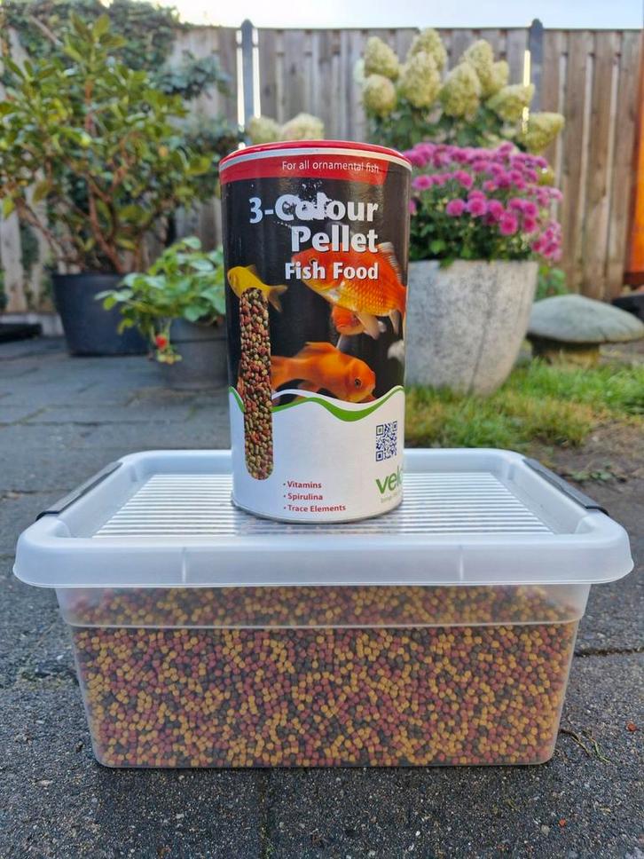 Vijvervisvoer / Velda 3-Colour Pellet  – 1,9 kg, Dieren en Toebehoren, Dierenvoeding, Vis, Ophalen