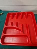 bestekbak rood vintage, Ophalen of Verzenden, 'T Olde Gre-j, Info@toldegrej.nl, Endepoelstraat 20f Didam