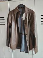 Opus leren nep leer faux leather vegan bruin maat 36 nieuw, Bruin, Nieuw, Ophalen of Verzenden, Jasje