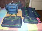 Blauwe koffer , kleine tas , weekendtas , toilettas, Ophalen of Verzenden, Zo goed als nieuw