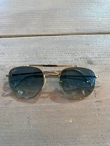 Ray-Ban RB3648 The Marshal zonnebril goud nlauw beschikbaar voor biedingen