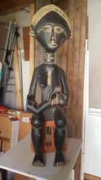 Afrikaanse standbeeld moeder met kind, Antiek en Kunst, Kunst | Beelden en Houtsnijwerken, Ophalen of Verzenden