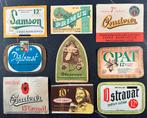 Unieke verzameling Tsjechisch  Bier etiketten, Ophalen of Verzenden