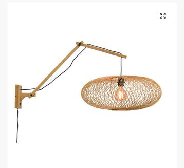 Good&Mojo wandlamp Cango bamboe beschikbaar voor biedingen
