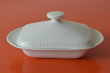 Retro vintage porseleinen Eschenbach Op Art botervloot beschikbaar voor biedingen