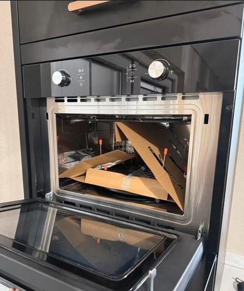 Inventum Combie Magnetron inbouw, Witgoed en Apparatuur, Magnetrons, Zo goed als nieuw, Inbouw, 45 tot 60 cm, Oven, Ophalen of Verzenden