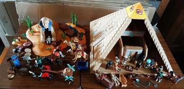 Playmobil piramide sfinx farao egypte 4240 + accessoires beschikbaar voor biedingen