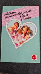 Vintage folder Mattel Heart Family 1984, Ophalen of Verzenden, Zo goed als nieuw