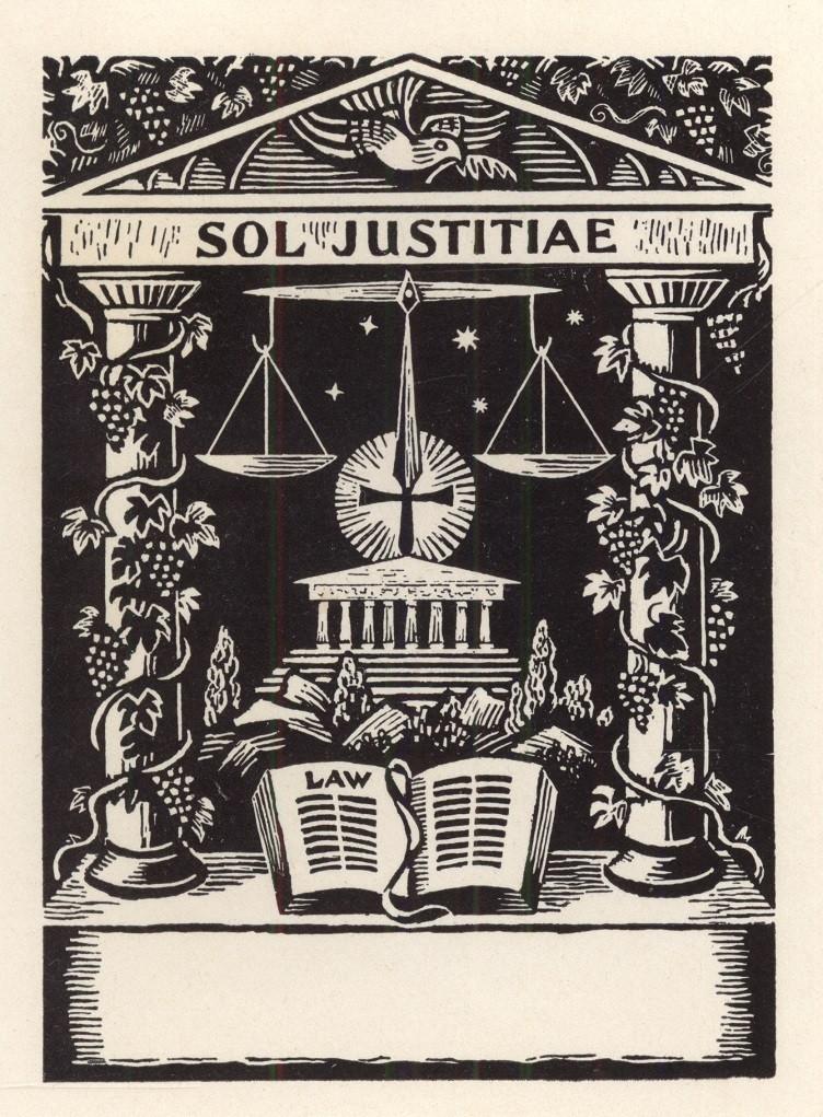 0362 Ex Libris Nederland : Thijs Mauve, 1951, Verzenden