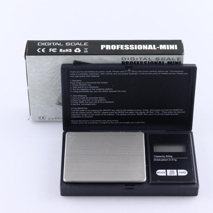 Professionele digitale mini weegschaal | Nieuw in doos, Doe-het-zelf en Verbouw, Weegschalen, Nieuw
