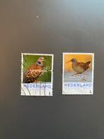 2 Persoonlijke Postzegels - Zomertortel & Waterral, Ophalen of Verzenden, Na 1940, Gestempeld