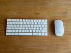 Complete set: Apple Magic Keyboard 2 + Apple Magic Mouse 2, Toetsenbord en muis-set, Verzenden, Zo goed als nieuw, Draadloos