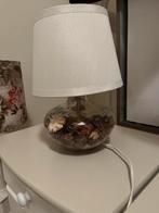 Glazen Ikea lampje met witte kap, Ophalen, Gebruikt, Minder dan 50 cm