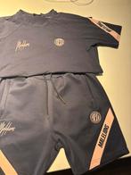 Malelions set donkerblauw, Ophalen of Verzenden, Zo goed als nieuw, Maat 56/58 (XL)