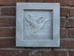Eenden wanddecoratie betonnen beeld tuinbeeld beton, Ophalen of Verzenden, Nieuw
