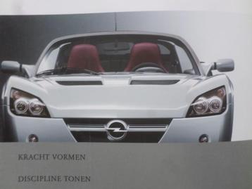 Opel Speedster 2.2 Accessoires Brochure beschikbaar voor biedingen