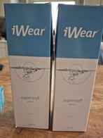 2 flessen iWear Lenzenvloeistof voor Zachte Lenzen, Ophalen of Verzenden, Nieuw, Ogen