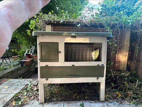 Konijnenhok “Flappie”, Dieren en Toebehoren, Knaagdieren en Konijnen | Hokken en Kooien, Gebruikt, Hok, 90 cm of meer, 110 cm of meer
