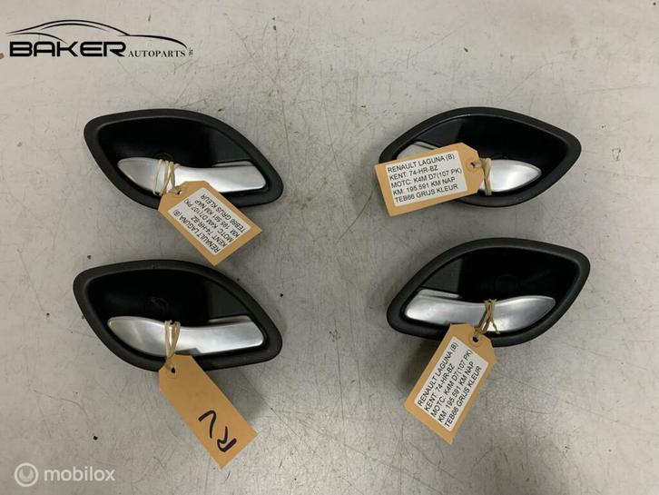 Handgreep deur Renault Laguna II ('01-'07) 98007101, Auto-onderdelen, Klein materiaal, Renault, Gebruikt, Ophalen of Verzenden