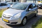 Opel Corsa 1.2-16V Enjoy 5-Deurs Airco Elec pakket Zuinig! N, Voorwielaandrijving, Stof, Gebruikt, Zwart