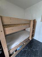 Houten Stapelbed - Ideaal voor Kinderkamer!, Huis en Inrichting, Slaapkamer | Bedden, Gebruikt, 90 cm, Bruin, Tweepersoons