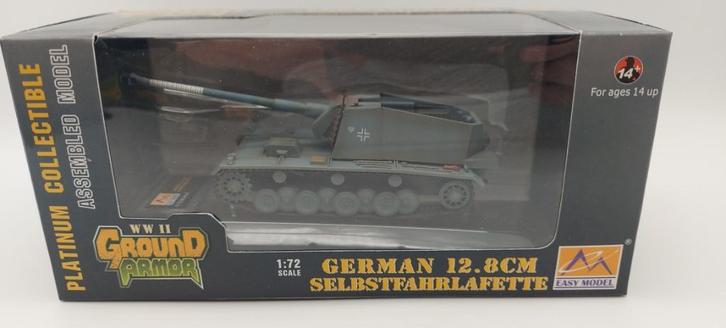 Groundarmor 12.8 Sturer Emil, Hobby en Vrije tijd, Modelbouw | Auto's en Voertuigen, Nieuw, Tank, 1:50 of kleiner, Overige merken