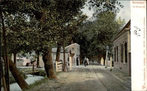 Rotterdam Tol Bergweg Dr. Trenkler 1904 st 1905, Verzamelen, Ansichtkaarten | Nederland, Gelopen, Zuid-Holland, Voor 1920, Ophalen of Verzenden