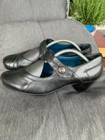 Elegante zwarte leren pumps van Durea maat 43 breedte H, Durea, Pumps, Verzenden, Zwart