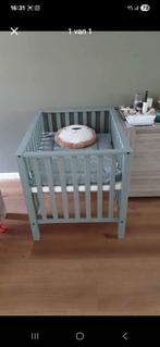 Baby box met matras, Kinderen en Baby's, Boxen, Ophalen, Zo goed als nieuw, Vierkant, In hoogte verstelbaar