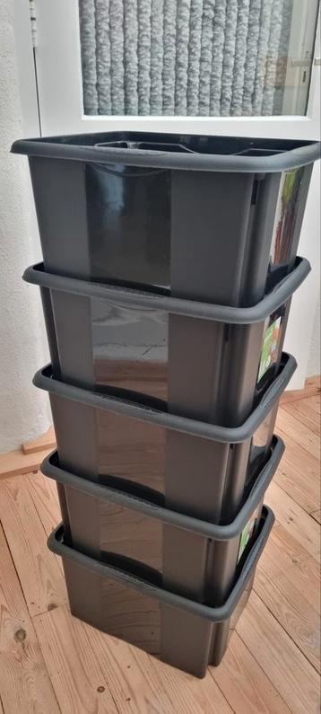 Stapelkratten 41x34x22 cm magazijnbakken beschikbaar voor biedingen