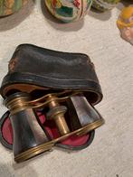 Antieke Toneelkijker lemaire fab Parijs met Lederen Etui, Ophalen of Verzenden