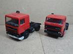 HERPA 1:87, 2 x DAF 2-As Trekkers, 3300 en 95, Zie Foto`s, Hobby en Vrije tijd, Modelauto's | 1:87, Ophalen of Verzenden, Bus of Vrachtwagen