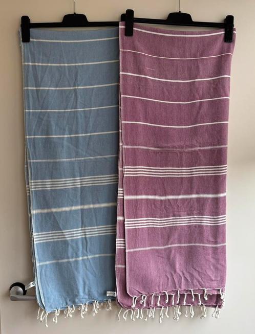 Ottomania hammamdoeken 100% katoen 195/155cm, Huis en Inrichting, Badkamer | Badtextiel en Accessoires, Zo goed als nieuw, Handdoek