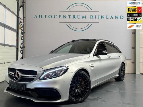 Mercedes-Benz C-klasse Estate AMG 63 , Panorama , Achteruitr, Auto's, Mercedes-Benz, Bedrijf, Te koop, C-Klasse, 360° camera, ABS