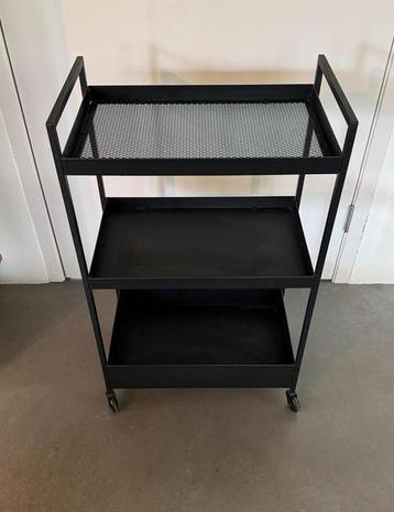 IKEA Nissafors rolkastje - zwart beschikbaar voor biedingen
