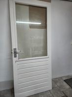 Hardhouten meranti deur, Doe-het-zelf en Verbouw, Deuren en Horren, 80 tot 100 cm, Ophalen of Verzenden, 200 tot 215 cm, Hout
